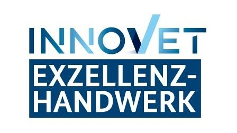 Logo des Projekts InnoVET, ein Innovationswettbewerb des Bundesministeriums für Bildung und Forschung (BMBF) für eine exzellente berufliche Bildung. 