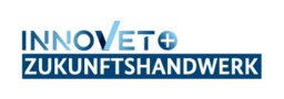 Logo Innovet mit Unterzeile "ZUKUNFTSHANDWERK"