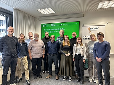 Teilnehmende des Pilotlehrgangs