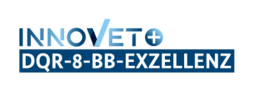 Logo Innovet, Unterzeile: DQR-8-BB-Exzellenz