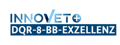 Logo Innovet, Unterzeile: DQR-8-BB-Exzellenz