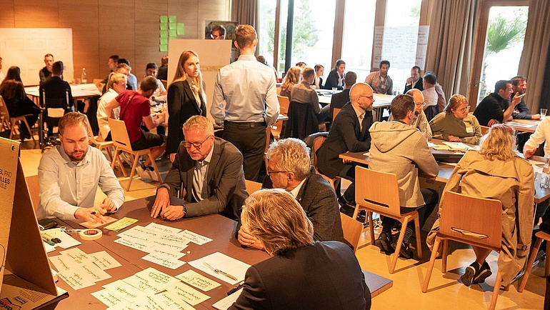 Breakout-Sessions auf der Rethinking Smart Services © HTWG Konstanz (KoSS)