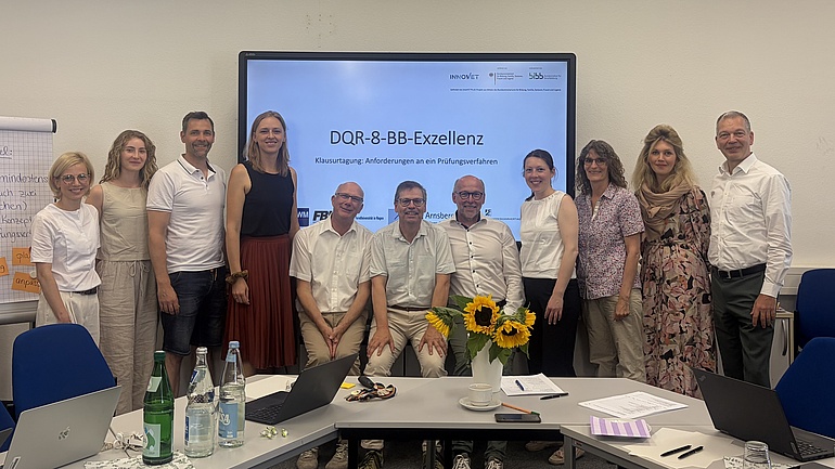 Mitarbeitende im Projekt DQR-8-BB-Exzellenz
