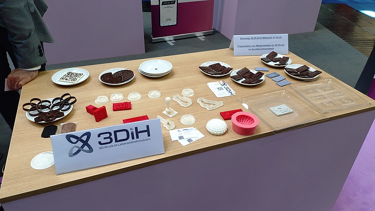 Das Projekt 3D-Druck im Lebensmittelhandwerk (3DiH) auf der iba in Düsseldorf