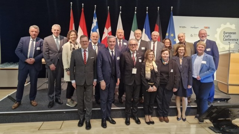 Teilnehmende der European Crafts Conference